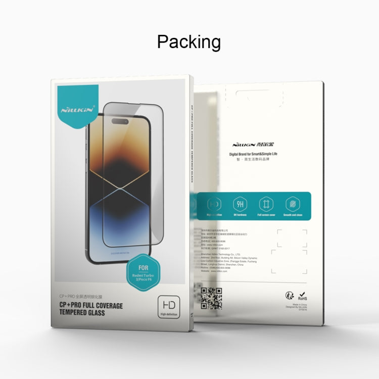 For Redmi Turbo 3 / Xiaomi Poco F6 NILLKIN CP+Pro 9H Explosion-proof Tempered Glass Film -  by NILLKIN | Online Shopping South Africa | PMC Jewellery | Buy Now Pay Later Mobicred