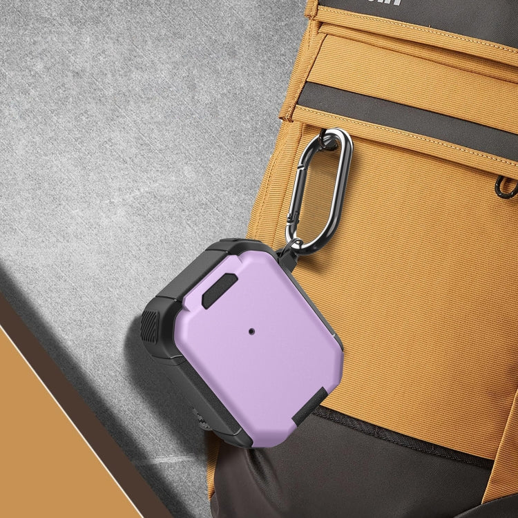 For AirPods Pro 2 Phone Holder Design Earbuds Box Protective Case(Purple) - For AirPods Pro 2 by PMC Jewellery | Online Shopping South Africa | PMC Jewellery | Buy Now Pay Later Mobicred