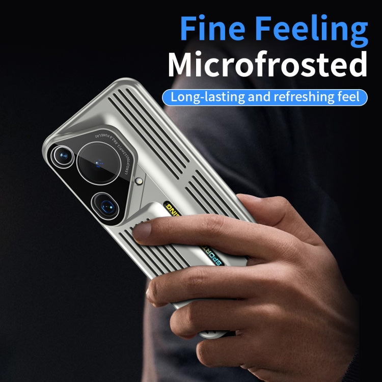 For Huawei Pura 70 Ultra Blade Cooling PC Full Coverage Phone Case(Red) - Huawei Cases by PMC Jewellery | Online Shopping South Africa | PMC Jewellery | Buy Now Pay Later Mobicred