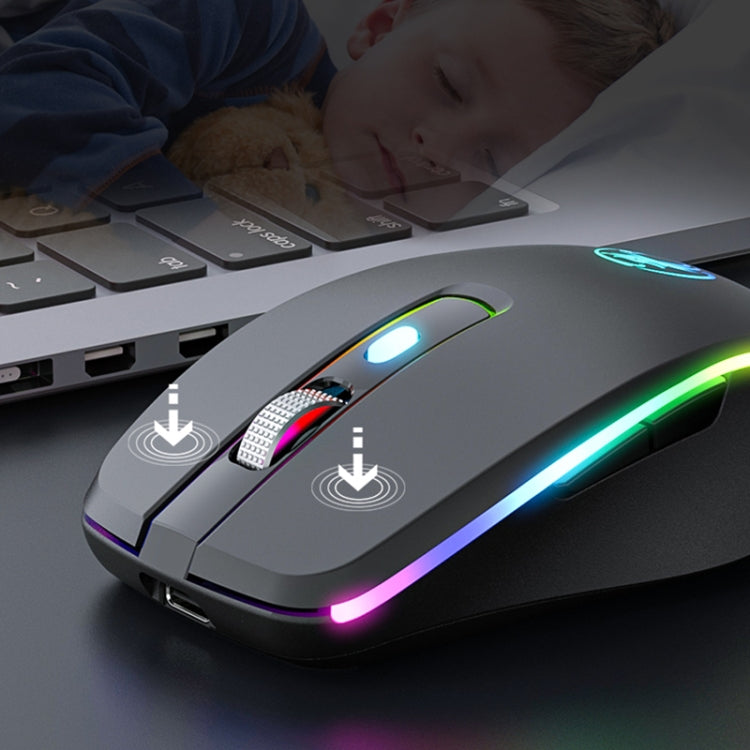 iMICE G903 Bluetooth Dual Mode 6-key Silent Wireless Gaming Mouse(Silver) - Wireless Mice by iMICE | Online Shopping South Africa | PMC Jewellery | Buy Now Pay Later Mobicred