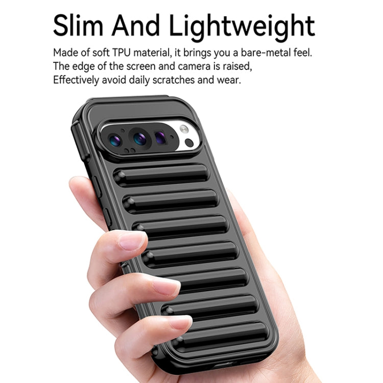 For Google Pixel 9 Pro XL Capsule Series Candy Color TPU Phone Case(Transparent) - Google Cases by PMC TechLife | Online Shopping South Africa | PMC TechLife | Buy Now Pay Later Mobicred
