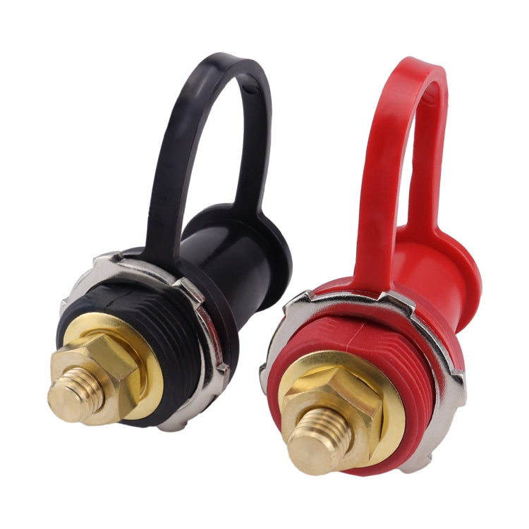Pair 250A Car Stud Battery Charger Binding Post(Black + Red) - free shipping - PMC Jewellery - Order now!