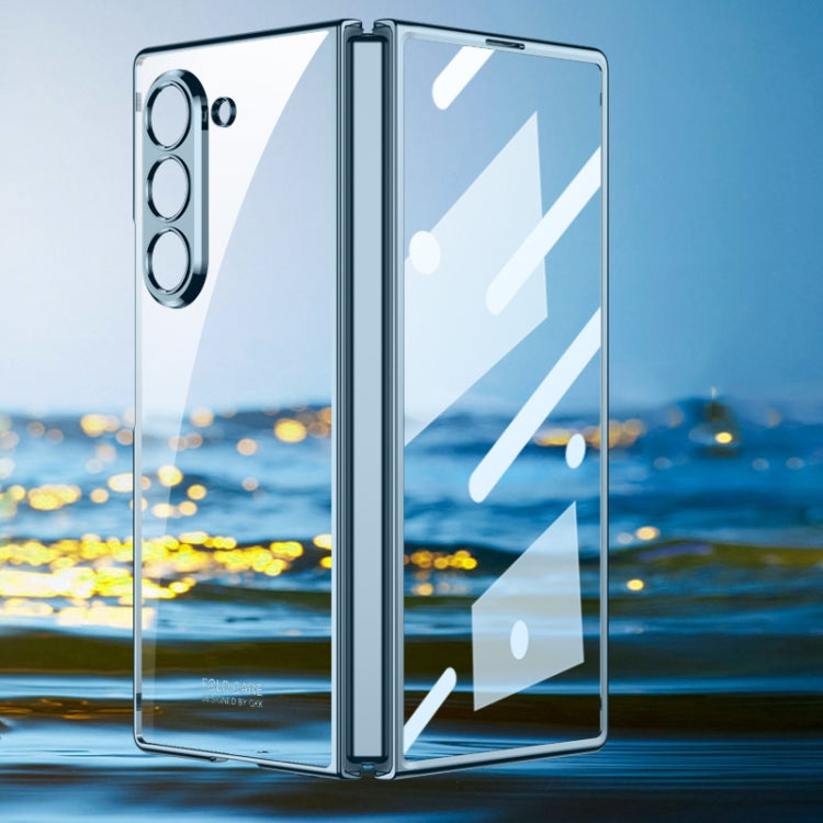 For Samsung Galaxy Z Fold6 GKK Integrated Electroplating Phantom Full Coverage Phone Case(Green) - free shipping - PMC Jewellery - Order now!