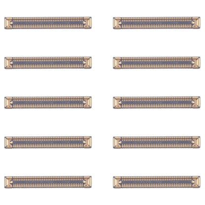 For Samsung Galaxy A73 5G SM-A736B 10pcs Motherboard LCD Display FPC Connector - Galaxy A Series Parts by PMC Jewellery | Online Shopping South Africa | PMC Jewellery | Buy Now Pay Later Mobicred