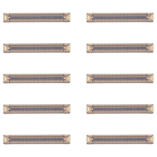 For Samsung Galaxy A53 5G SM-A536B 10pcs Motherboard LCD Display FPC Connector - Galaxy A Series Parts by PMC Jewellery | Online Shopping South Africa | PMC Jewellery | Buy Now Pay Later Mobicred