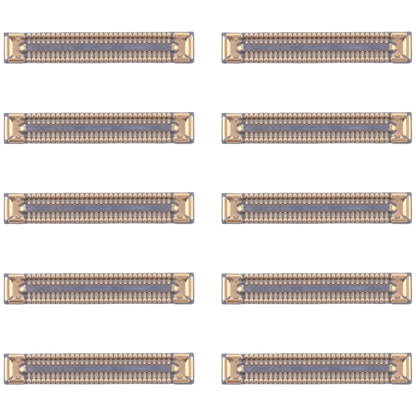 For Samsung Galaxy S23 Ultra SM-S918B 10pcs Motherboard LCD Display FPC Connector - Galaxy S Series Parts by PMC Jewellery | Online Shopping South Africa | PMC Jewellery | Buy Now Pay Later Mobicred