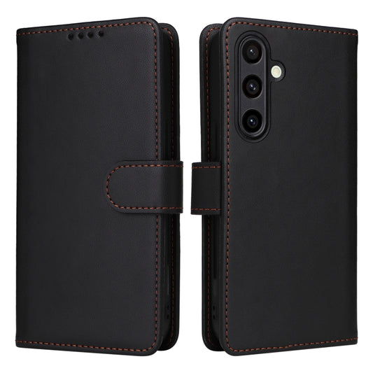 For Samsung Galaxy S24 FE 5G BETOPNICE BN-005 2 in 1 Detachable Imitate Genuine Leather Phone Case(Black) - Galaxy S24 FE 5G Cases by BETOPNICE | Online Shopping South Africa | PMC Jewellery | Buy Now Pay Later Mobicred