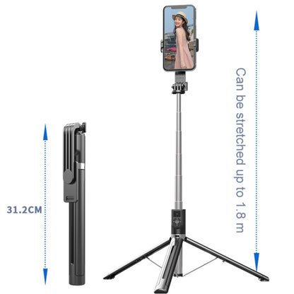 P89E Multi-function Live Broadcast Stand Mobile Phone Bluetooth Selfie Stick, 1.8m - Selfie Sticks by PMC Jewellery | Online Shopping South Africa | PMC Jewellery | Buy Now Pay Later Mobicred