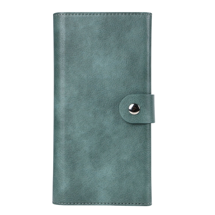 For iPhone 16 ViLi GVB Series MagSafe Magnetic RFID Leather Phone Case(Green) - iPhone 16 Cases by ViLi | Online Shopping South Africa | PMC Jewellery | Buy Now Pay Later Mobicred