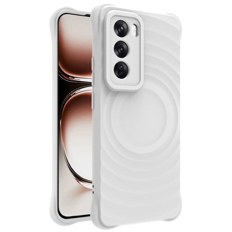 For OPPO Reno12 Global IMAK UC-6 Series Manbo Frosting Soft Phone Case(White) - Reno12 Cases by imak | Online Shopping South Africa | PMC Jewellery | Buy Now Pay Later Mobicred