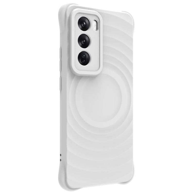 For OPPO Reno12 Global IMAK UC-6 Series Manbo Frosting Soft Phone Case(White) - Reno12 Cases by imak | Online Shopping South Africa | PMC Jewellery | Buy Now Pay Later Mobicred