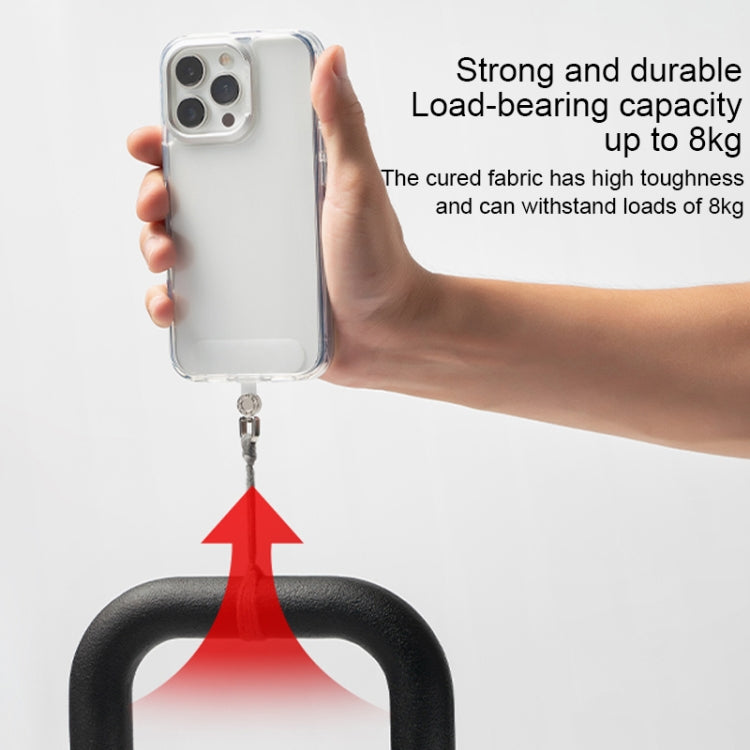 360 Degree Rotation Mobile Phone Lanyard Fixing Gasket(Grey) - free shipping - PMc TechLife - Order now!