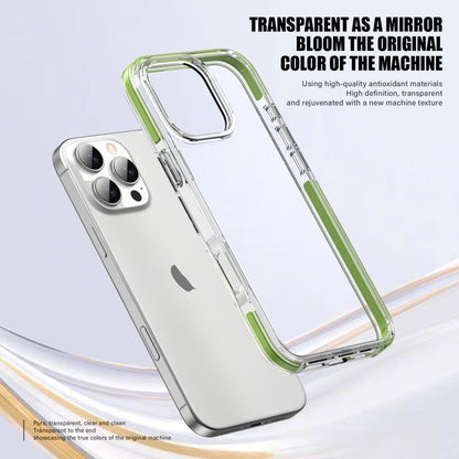 For iPhone 16 TPE Airbag TPU+ PC Full Coverage Phone Case(White) - iPhone 16 Cases by PMC Jewellery | Online Shopping South Africa | PMC Jewellery | Buy Now Pay Later Mobicred