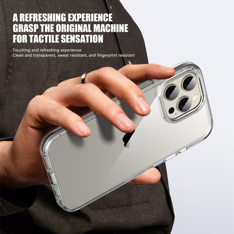 For iPhone 16 TPE Airbag TPU+ PC Full Coverage Phone Case(Grey) - iPhone 16 Cases by PMC Jewellery | Online Shopping South Africa | PMC Jewellery | Buy Now Pay Later Mobicred