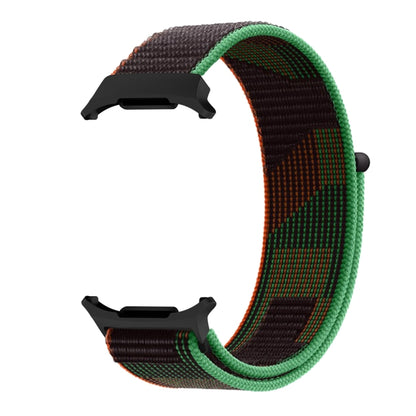 For Samsung Galaxy Watch Ultra 47mm Plastic Connector Nylon Loop Watch Band(Unity Mosaic) - Watch Bands by PMC Jewellery | Online Shopping South Africa | PMC Jewellery | Buy Now Pay Later Mobicred