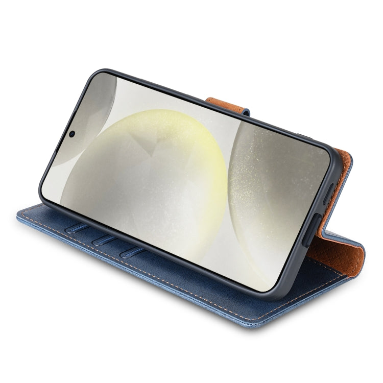 For OPPO Reno11 F 5G N.BEKUS CSJ-P1 Solid Color Leather Phone Case(Blue) - OPPO Cases by N.BEKUS | Online Shopping South Africa | PMC Jewellery | Buy Now Pay Later Mobicred