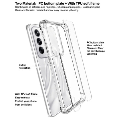 For OPPO Reno12 Global IMAK Space Shield PC + TPU Airbag Shockproof Phone Case(Transparent) - Reno12 Cases by imak | Online Shopping South Africa | PMC Jewellery | Buy Now Pay Later Mobicred