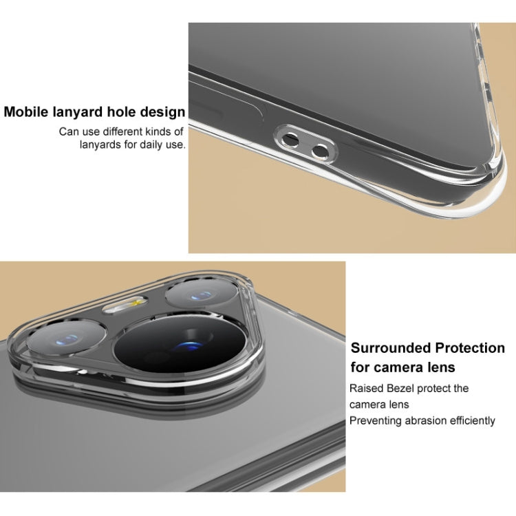 For Nothing CMF Phone 1 imak Shockproof Airbag TPU Phone Case(Matte Black) - Nothing Cases by imak | Online Shopping South Africa | PMC Jewellery | Buy Now Pay Later Mobicred