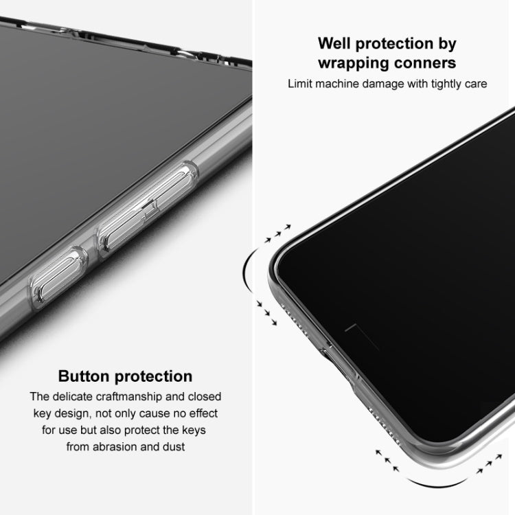 For iPhone 16 Pro Max IMAK UX-5 Series Transparent TPU Phone Case - iPhone 16 Pro Max Cases by imak | Online Shopping South Africa | PMC TechLife | Buy Now Pay Later Mobicred