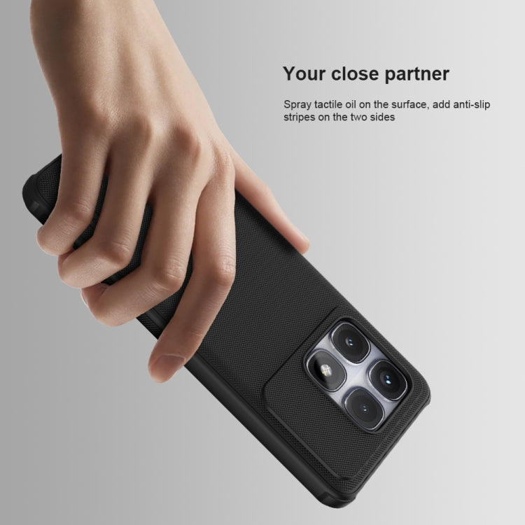 For Redmi K70 Ultra NILLKIN Frosted Shield Pro PC + TPU Phone Case(Blue) - free shipping - PMC Jewellery - Order now!