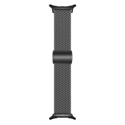 For Samsung Galaxy Watch Ultra 47mm Nylon Loop Magnetic Buckle Watch Band(Space Grey) - Watch Bands by PMC Jewellery | Online Shopping South Africa | PMC Jewellery | Buy Now Pay Later Mobicred