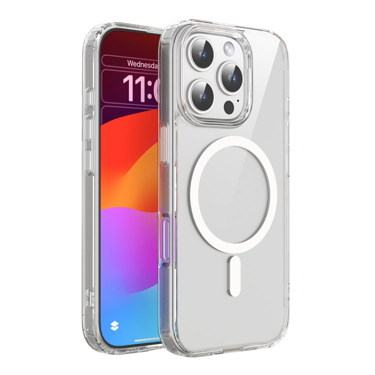 For iPhone 16 Pro Max Mutural Ice Series MagSafe Magnetic TPU Phone Case(Transparent) - iPhone 16 Pro Max Cases by Mutural | Online Shopping South Africa | PMC Jewellery | Buy Now Pay Later Mobicred