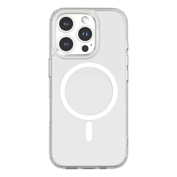 For iPhone 16 Plus Mutural Ice Series MagSafe Magnetic TPU Phone Case(Transparent) - iPhone 16 Plus Cases by Mutural | Online Shopping South Africa | PMC Jewellery | Buy Now Pay Later Mobicred