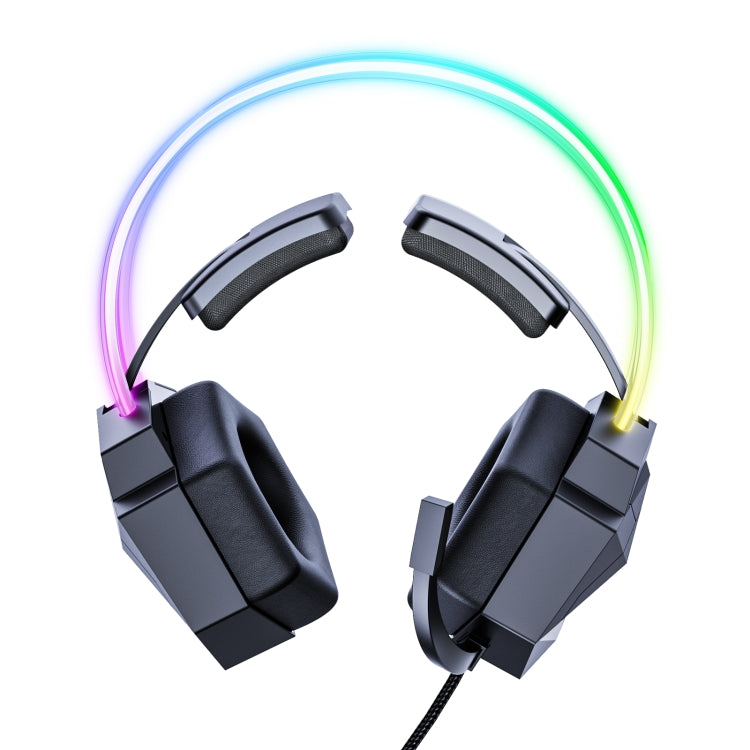 ONIKUMA X20 RGB Colorful Head-mounted Wired Gaming Earphone, Length: 1.8m - Multimedia Headset by ONIKUMA | Online Shopping South Africa | PMC Jewellery | Buy Now Pay Later Mobicred