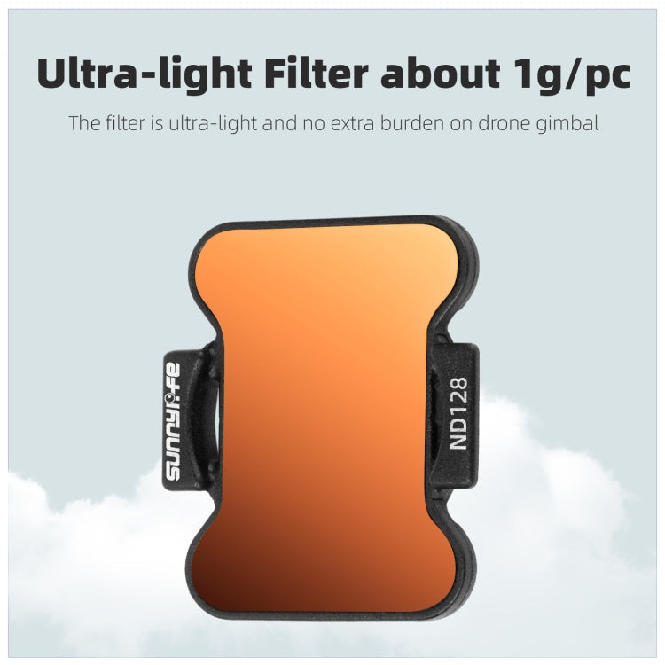 For DJI Avata 2 Sunnylife Camera Lens Filter, Filter:ND128 - free shipping - PMC TechLife - Order now!