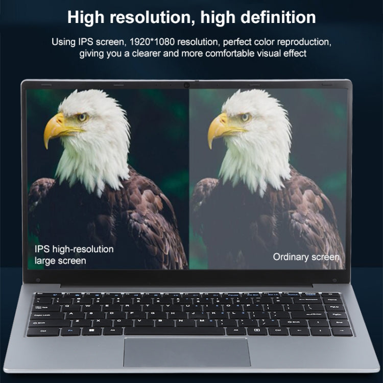 14 inch Windows 11 Laptop, 8GB+1TB, Gen 4th Intel Core i5 CPU, 180 Degree Rotation Axis(Silver) - Others by PMC Jewellery | Online Shopping South Africa | PMC Jewellery | Buy Now Pay Later Mobicred