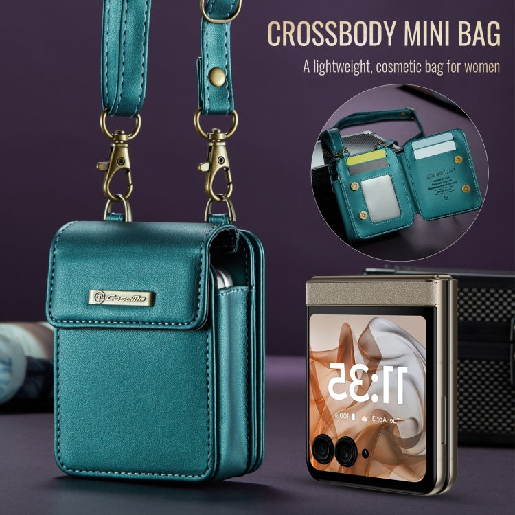 For Motorola Razr Series CaseMe Me50 Mini Lanyard Universal Bag(Green) - Motorola Cases by CaseMe | Online Shopping South Africa | PMC Jewellery | Buy Now Pay Later Mobicred