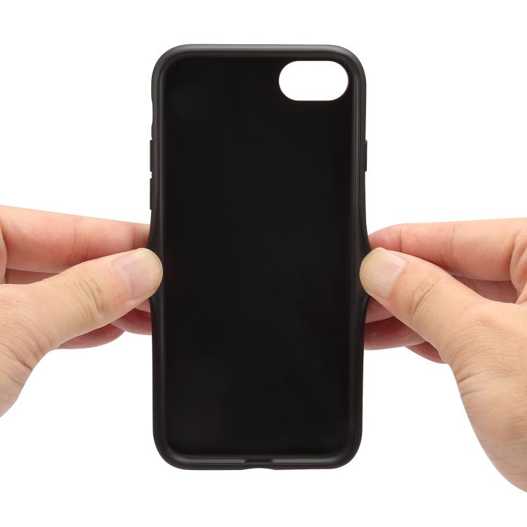 For iPhone 16e Denior D09 PU Dual Card Slot Back Cover Phone Case(Blue) - iPhone 16e Cases by Denior | Online Shopping South Africa | PMC TechLife | Buy Now Pay Later Mobicred