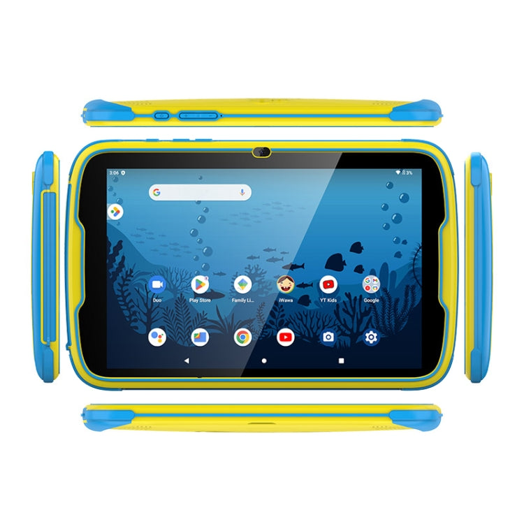 UNIWA  Boxchip Tab 8 WiFi Kid Tablet,  4GB+64GB, 8 inch Android 13 Allwinner A523 Octa Core CPU Support Google Play(Blue) - free shipping - PMC Jewellery - Order now!