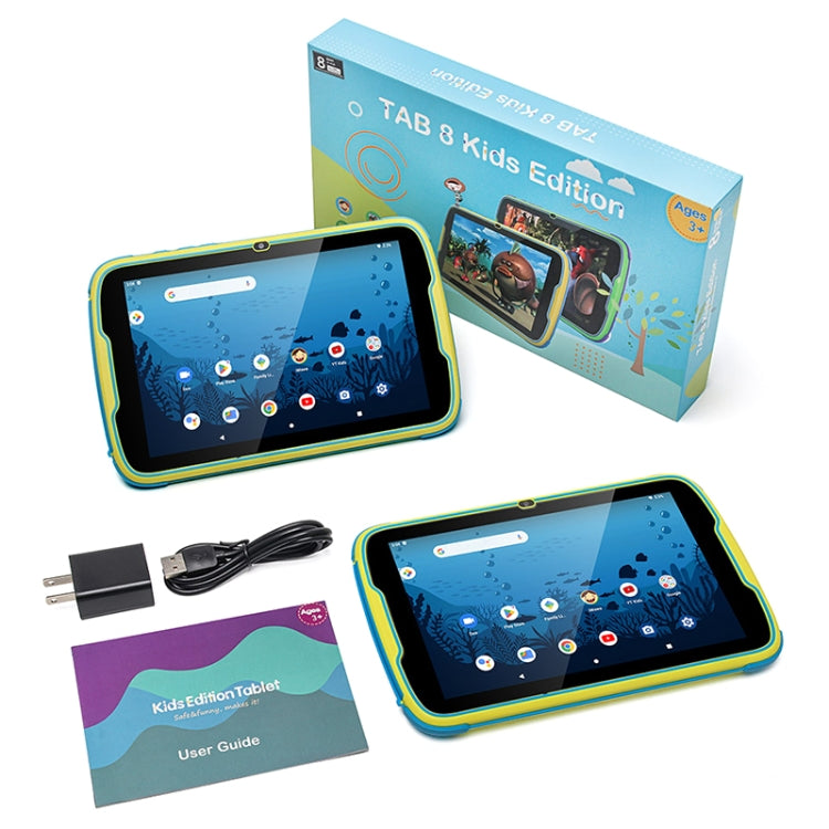 UNIWA  Boxchip Tab 8 WiFi Kid Tablet,  4GB+64GB, 8 inch Android 13 Allwinner A523 Octa Core CPU Support Google Play(Blue) -  by UNIWA | Online Shopping South Africa | PMC Jewellery | Buy Now Pay Later Mobicred