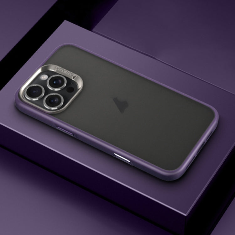 For iPhone 16 Pro SULADA Skin Feel Matte Shockproof Phone Case(Purple) - free shipping - PMC Jewellery - Order now!