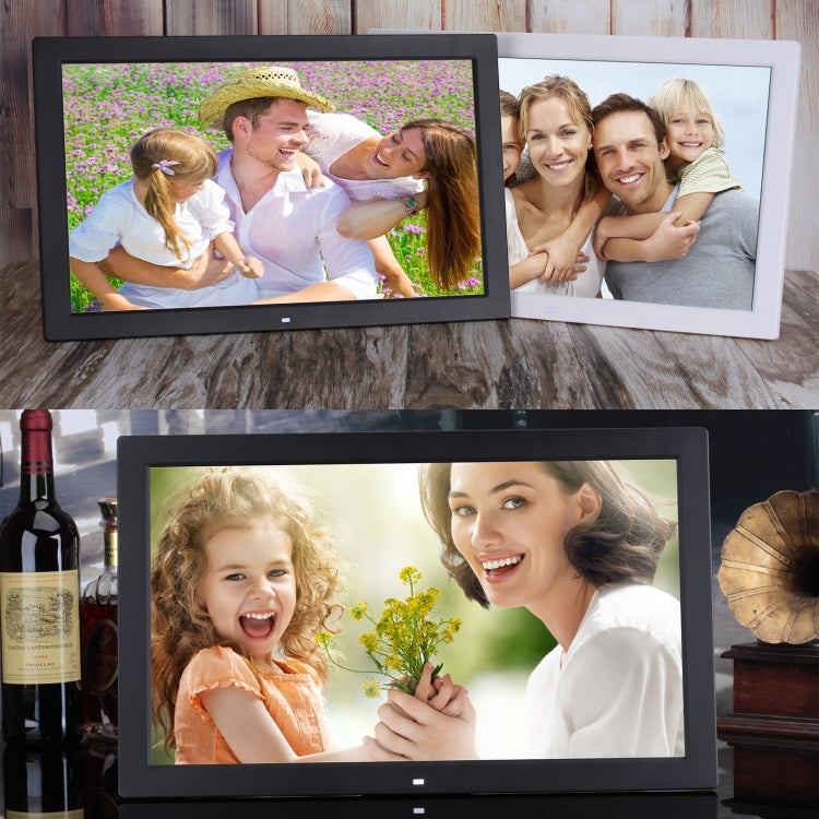 23.6 inch LED Screen Digital Photo Frame, Plug Type:EU Plug(Black) - 15 inch Above by PMC TechLife | Online Shopping South Africa | PMC TechLife | Buy Now Pay Later Mobicred