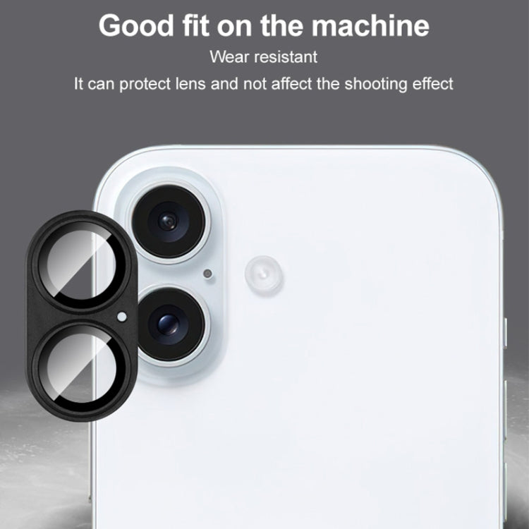 For iPhone 16 / 16 Plus IMAK Metal Armor Premium Camera Protector Film(Green) - free shipping - PMC Jewellery - Order now!