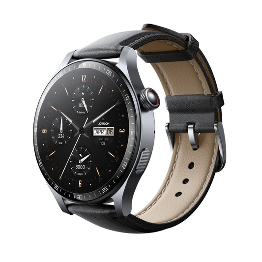 JOYROOM JR-FC2 Pro Classic Series Smart Watch, 1.46 inch Screen, Support BT Call / Heart Rate / Blood Oxygen(Space Grey) - Smart Watches by JOYROOM | Online Shopping South Africa | PMC Jewellery | Buy Now Pay Later Mobicred