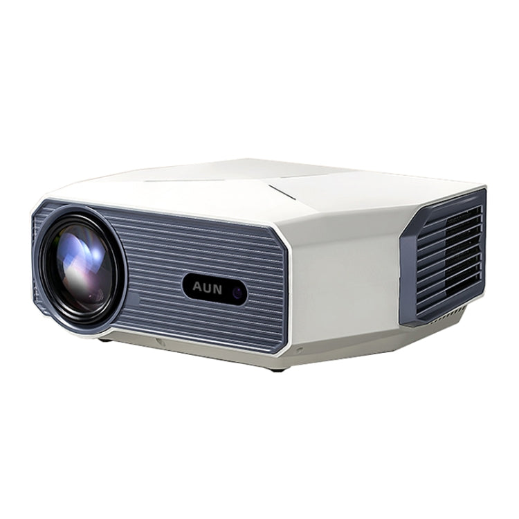 AUN A004 Pro 1920 x 1080P 9000Lumen Android 9.0 Portable LCD Projector, US Plug(White) - LED Projector by AUN | Online Shopping South Africa | PMC Jewellery | Buy Now Pay Later Mobicred