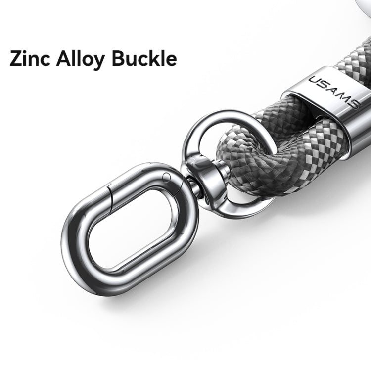 USAMS ZB316 Adjustable Phone Rope(Black) - Lanyards & Wrist Straps by USAMS | Online Shopping South Africa | PMc TechLife | Buy Now Pay Later Mobicred