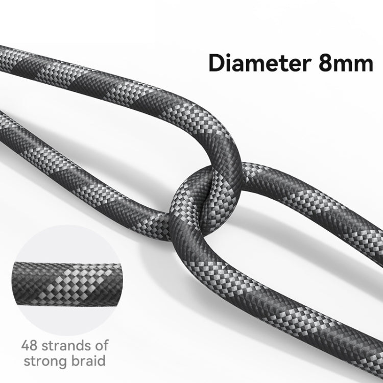 USAMS ZB316 Adjustable Phone Rope(Black) - Lanyards & Wrist Straps by USAMS | Online Shopping South Africa | PMc TechLife | Buy Now Pay Later Mobicred