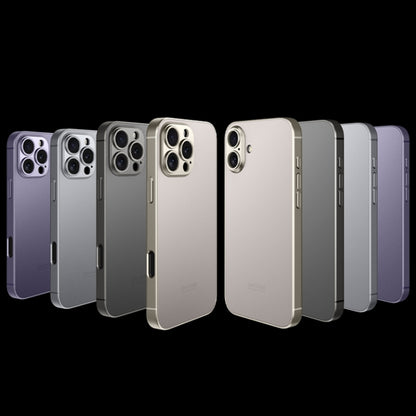 For iPhone 16 Plus GKK AG Craft Skin Feel Full Coverage Phone Case(Purple) - iPhone 16 Plus Cases by GKK | Online Shopping South Africa | PMC Jewellery | Buy Now Pay Later Mobicred