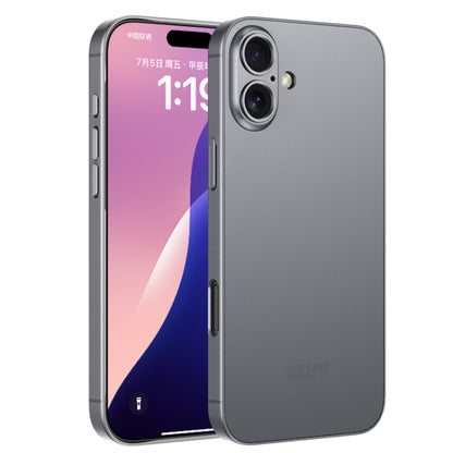 For iPhone 16 GKK AG Craft Skin Feel Full Coverage Phone Case(Mountain Gray) - iPhone 16 Cases by GKK | Online Shopping South Africa | PMC Jewellery | Buy Now Pay Later Mobicred