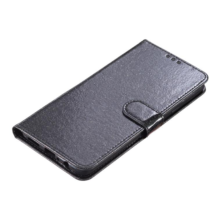 For Honor X6c 4G Glitter Powder Flip Leather Phone Case(Black) - free shipping - PMC TechLife - Order now!