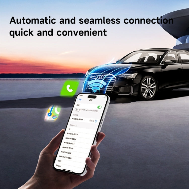 2 in 1 Car Carplay / Android Auto Carplay Box Wired to Wireless Adapter(Black) - free shipping - PMC Jewellery - Order now!