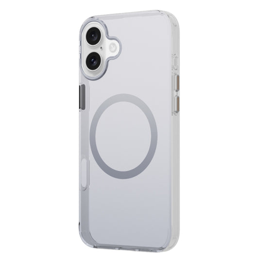 For iPhone 16 Plus TGVIS Grace Series MagSafe Magnetic Phone Case(Grey) - iPhone 16 Plus Cases by TGVIS | Online Shopping South Africa | PMC Jewellery | Buy Now Pay Later Mobicred