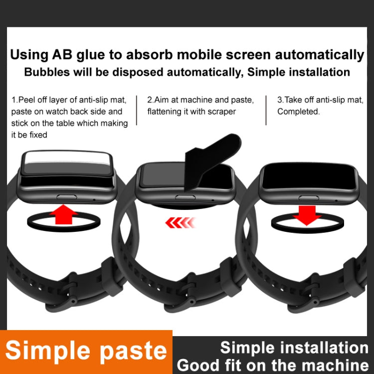 For Redmi Watch 5 Lite imak Plexiglass HD Watch Protective Film - free shipping - PMc TechLife - Order now!