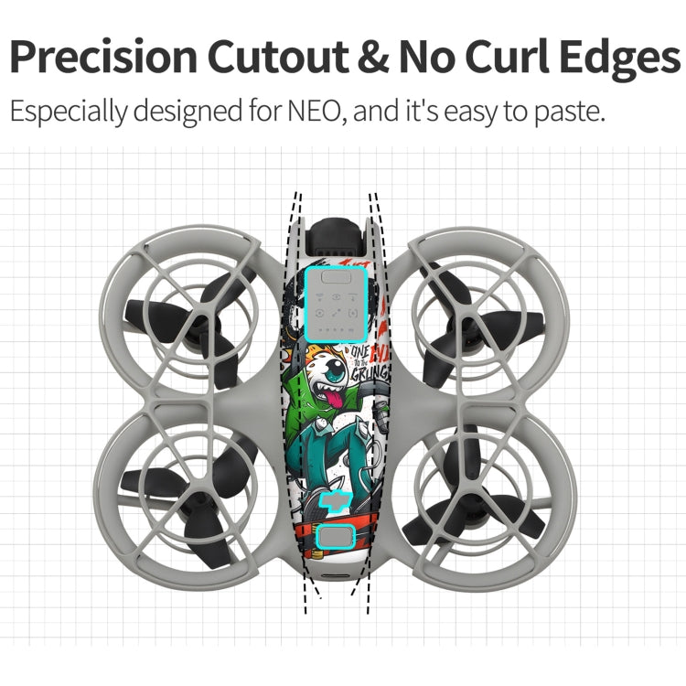 For DJI Neo Drone Body Remote Control Protective Sticker(Cute Ducks) - free shipping - PMC TechLife - Order now!