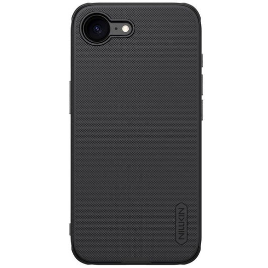 For iPhone 16e NILLKIN Frosted Shield Pro PC + TPU Phone Case(Black) - iPhone 16e Cases by NILLKIN | Online Shopping South Africa | PMC Jewellery | Buy Now Pay Later Mobicred