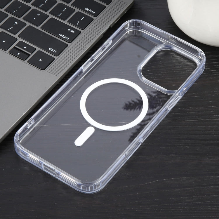 For iPhone 16 Pro Max GEBEI MagSafe Magnetic Transparent Phone Case(Transparent) - iPhone 16 Pro Max Cases by GEBEI | Online Shopping South Africa | PMC Jewellery | Buy Now Pay Later Mobicred